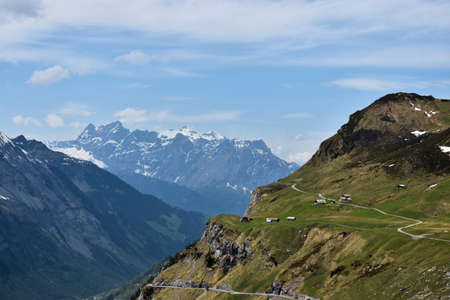 Visiting the amazing Klausenpass in Switzerland in springtime 8.5.2020