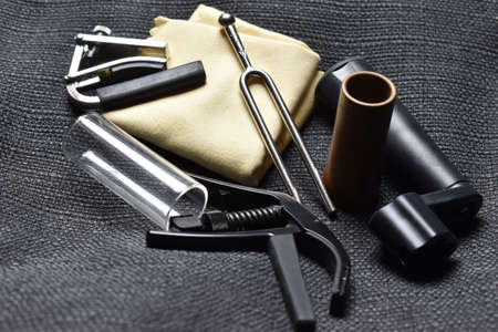 Miscellaneous stuff needed for Guitarists 12.5.2020の写真素材