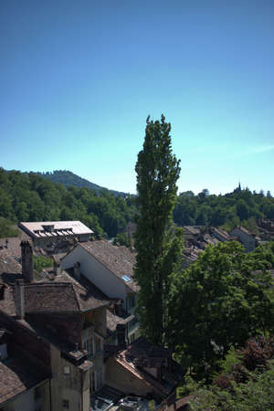 Countryside around the city of Bern in Switzerland 21.5.2020のeditorial素材