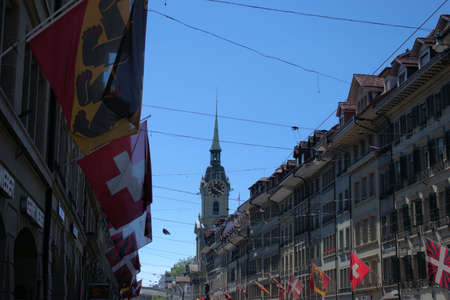 Discovering the old town of Bern in Switzerland 21.5.2020のeditorial素材
