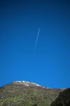 Discovering the alpine area in Davos in Switzerland 27.5.2020
