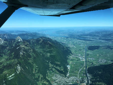 Flight along the wonderful alps in Switzerland 26.5.2017