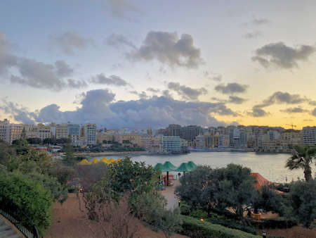 Crazy cloud formation over Saint Julian in Malta 7.3.2020