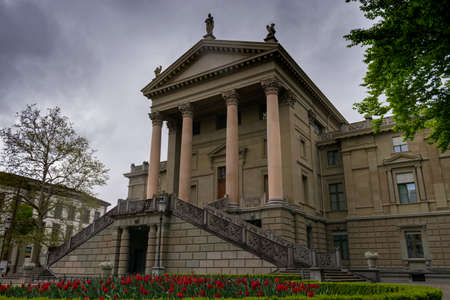 Town hall in the city of Winterthur in Switzerland 11.5.2021のeditorial素材