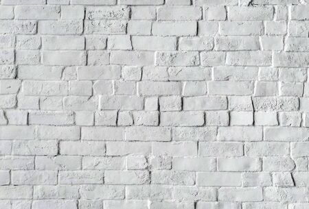 white brick backgroundの写真素材