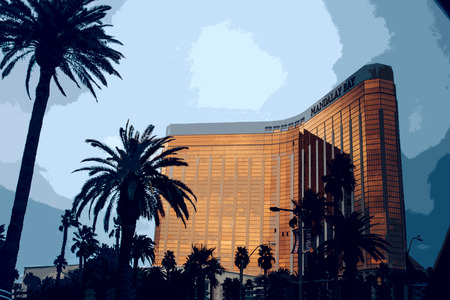 mandalay bay casinoのeditorial素材