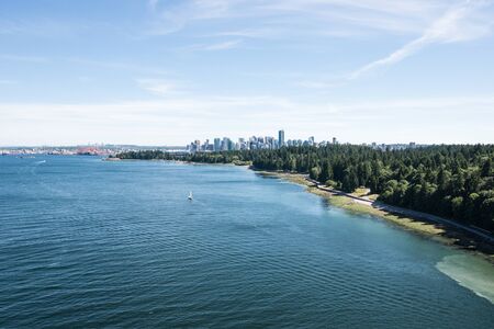 Vancouver Skylineの写真素材