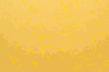 Gold and yellow paint abstract backgroundの写真素材