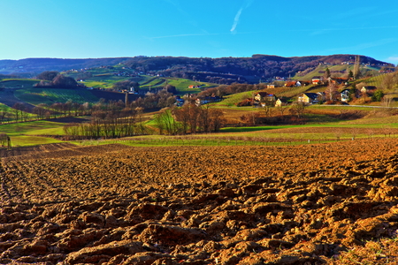 Landscape of Styria Austriaの写真素材