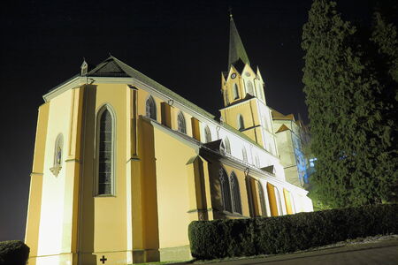 Monastery Bonlanden in Schwaben countryの写真素材