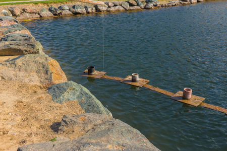 Water games in Styria, Austriaの写真素材