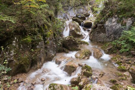 Barenschutzklamm - gorge near Mixnitz in Austriaの写真素材