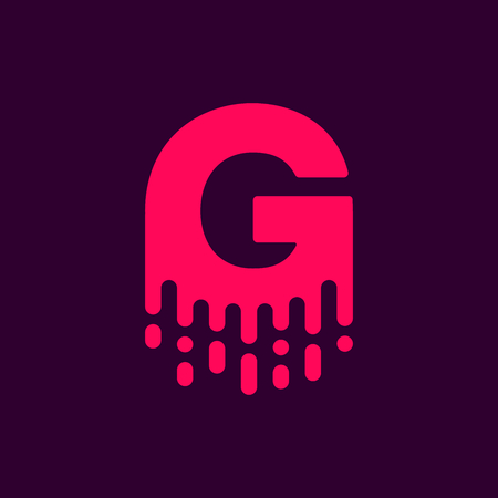 Vector Logo Letter G. G Letter Design Vectorのイラスト素材
