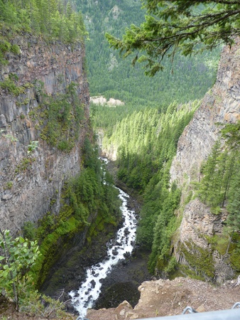 Canadian River in Wells Grey National Parkの写真素材