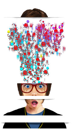 A witness to something amazing has her mind blown by the experience. The verbal expression is...