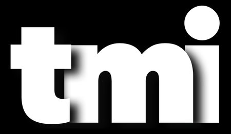 For your information this is a graphic 3-d illustration about acronyms and initialisms used in phone texting. This one is TMI or too much information.の写真素材