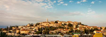 Panorama of Vrsar / Croatiaの写真素材
