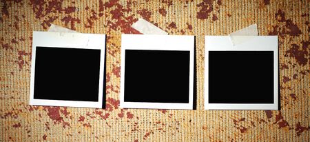 blank picture framesの写真素材