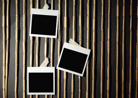 blank picture framesの写真素材