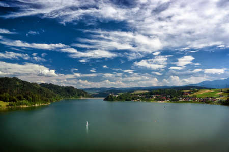 Niedzica scenery, Pieniny, Poland.の写真素材