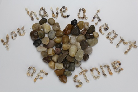 Heart of stoneの写真素材