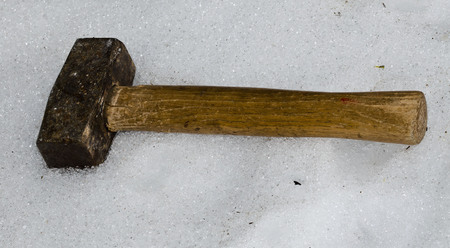 the sledgehammerの写真素材