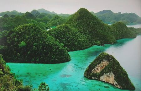 relaxation and summer holidays on a tropical beach on a desert island