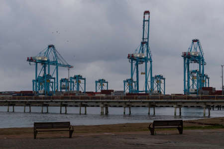 shipyards and seaports in the western Ligurian Riviera in the early months of 2022