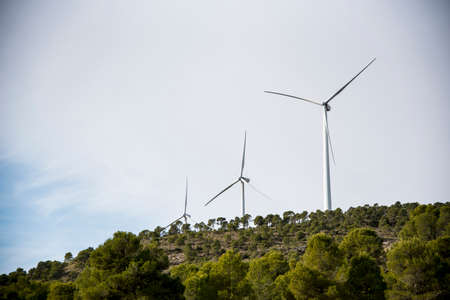 Aero generators or windmills to generate electricity