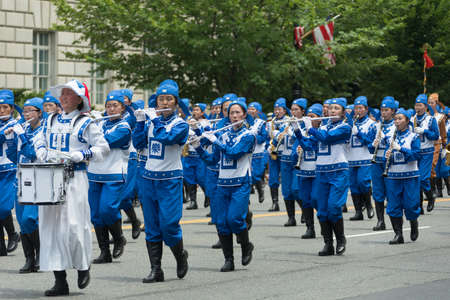 Washington, D.C., USA - July 4, 2017, The National Independence Day Parade is the  Fourth of July...