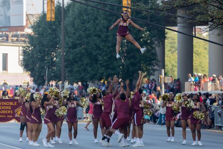 Indianapolis, Indiana, USA,  - September 23, 2017 The Circle City Classic Parade is an annual event...