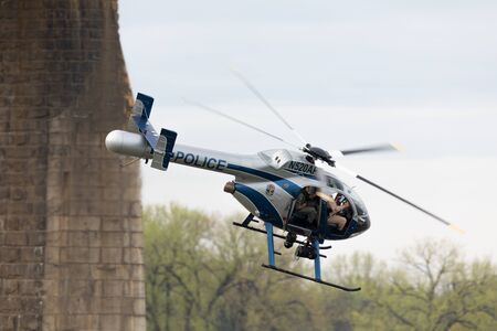 Louisville, Kentucky, USA - April 13, 2019: Thunder Over Louisville, Louisville Metro Police...