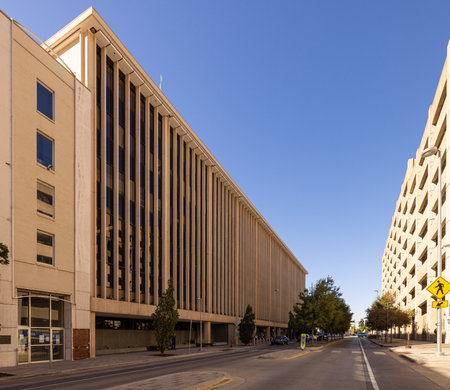 Oklahoma City, Oklahoma, USA - October 19, 2022: The Oklahoma County Courthouseのeditorial素材