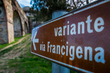 Italy, Tuscany, Lucca, Acquedotto Nottoliniの写真素材