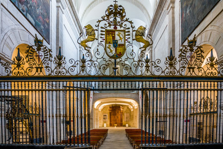 Monastery of Ucles, Cuenca province, Castilla La Mancha, Spainの写真素材