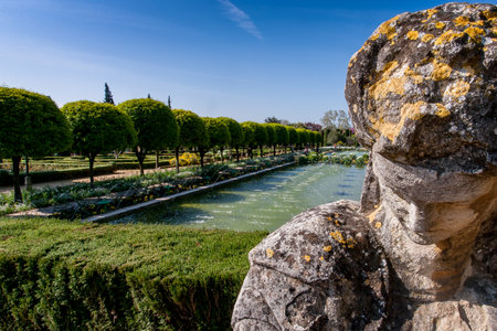 Cordoba or Cordova, is a city of Andalusia, southern Spain, Alcazar de los Reyes Cristianosのeditorial素材