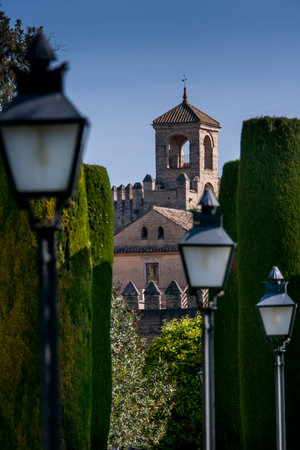 Cordoba or Cordova, is a city of Andalusia, southern Spain, Alcazar de los Reyes Cristianosのeditorial素材
