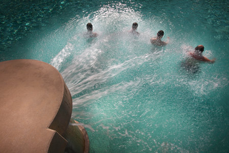 Budapest, capital of Hungary, thermal pools of SzÃ©chenyi