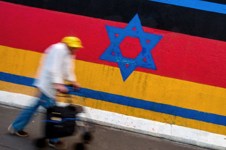 Berlin, Germany - September 21, 2015: The Berlin Wall East Side Gallery is the largest open air gallery in the worldのeditorial素材