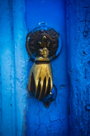 Old house in Medinah, Kairouan, Tunisiaの写真素材