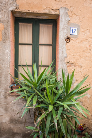 Campiglia Marittima, Province of Livorno in the Italian region Tuscany, located about 100 kilometers from Florenceのeditorial素材