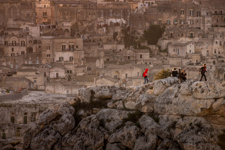 The city of Matera, in the province of Basilicata, Italy,  2019 European Capital of Culture