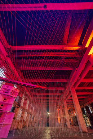 2020 light festival: SOLARIS allows the audience to be absorbed in an absolute cosmic experience with visuals and soundscape interpreted from NASA 's archives - Copenhagen, Denmarkのeditorial素材