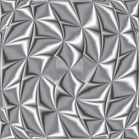 twisted metallic texture, vector art illustrationのイラスト素材