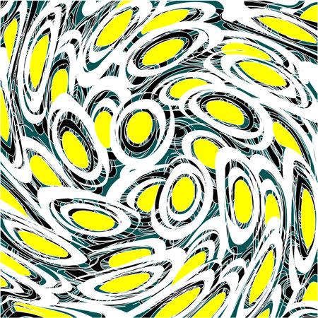 sliced twisted eggs, vector art illustration; more drawings in my galleryのイラスト素材