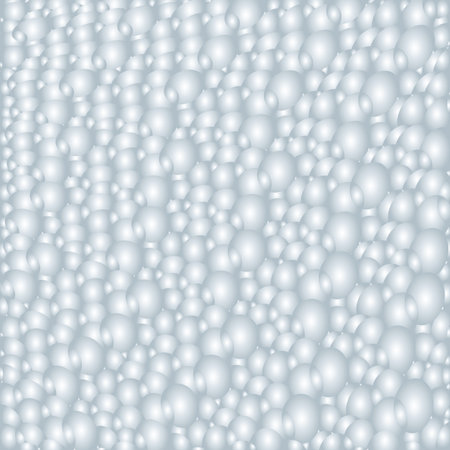 bubbles composition background, vector art illustrationのイラスト素材