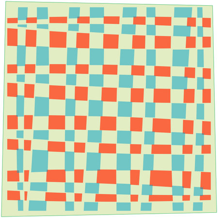 handkerchief, abstract art illustration