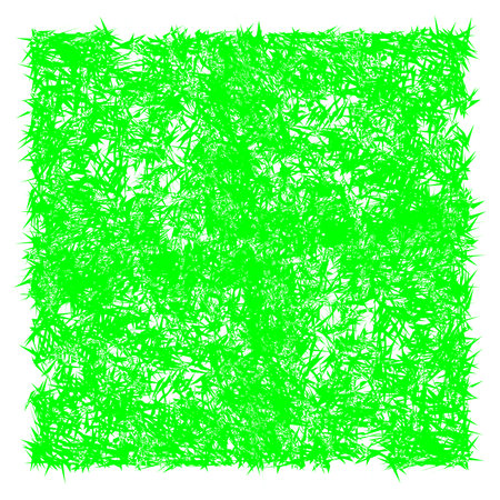 green spins, abstract art illustrationのイラスト素材