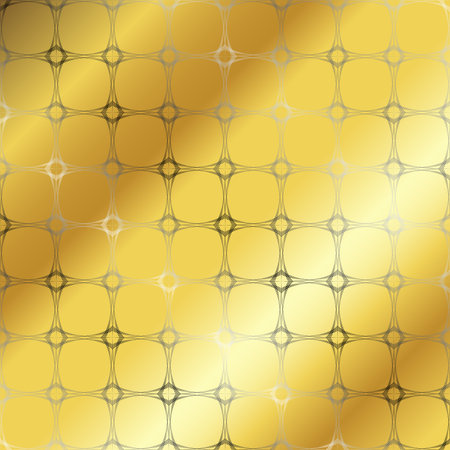 gold stripes pattern, abstract seamless texture; art illustrationのイラスト素材