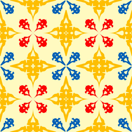 colored seamless textureのイラスト素材